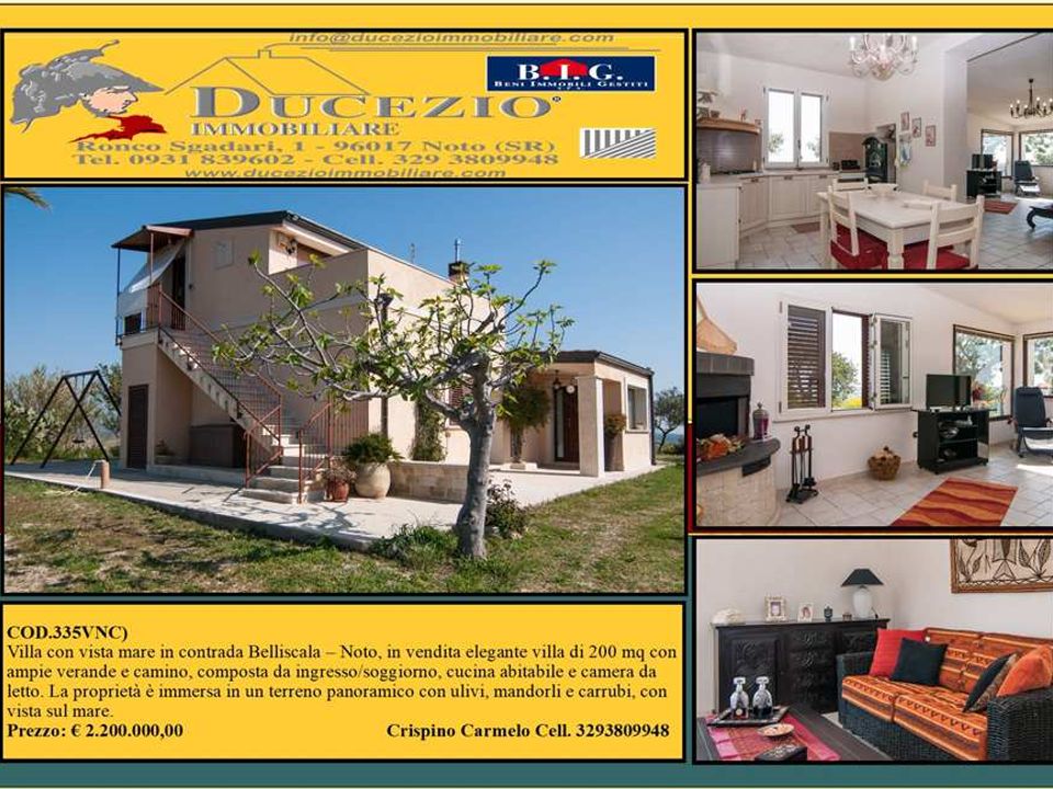Villa i Noto, Siracusa - foto 1