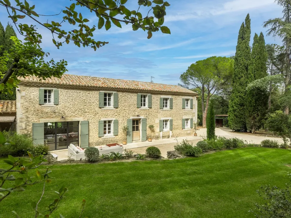 Villa i Mas-Blanc-des-Alpilles, Bouches-du-Rhone - foto 1