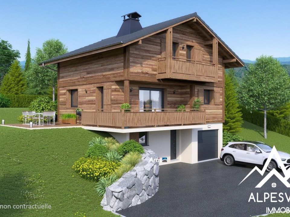 Helårsgrund i Bellevaux, Haute-Savoie - foto 1