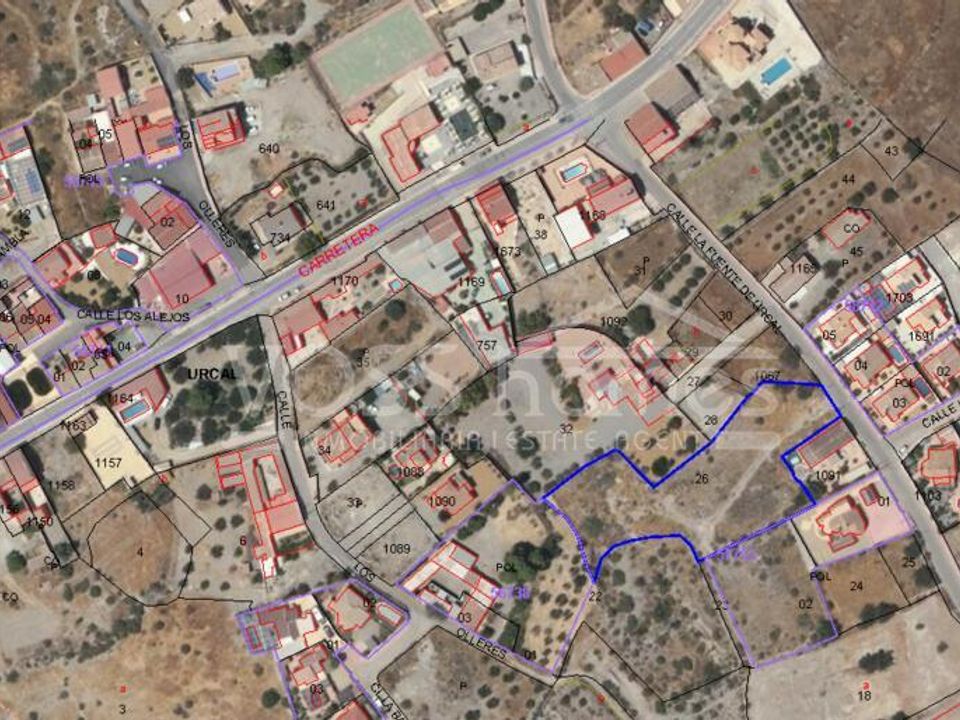 Helårsgrund i Huercal-Overa, Almeria - foto 1