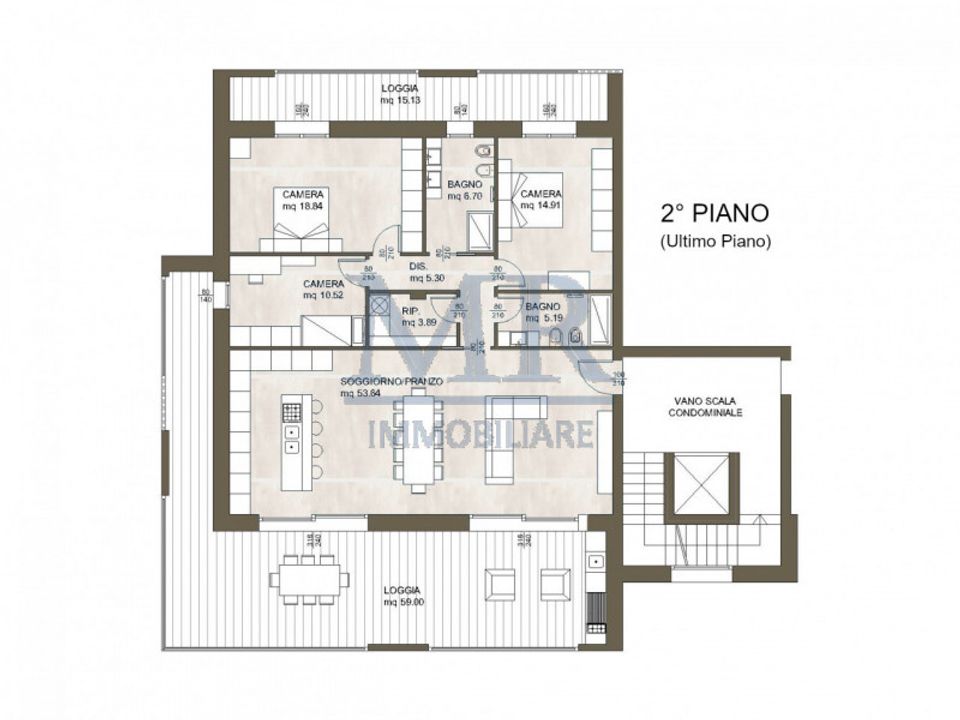 Penthouse i Padua, Padua - foto 2