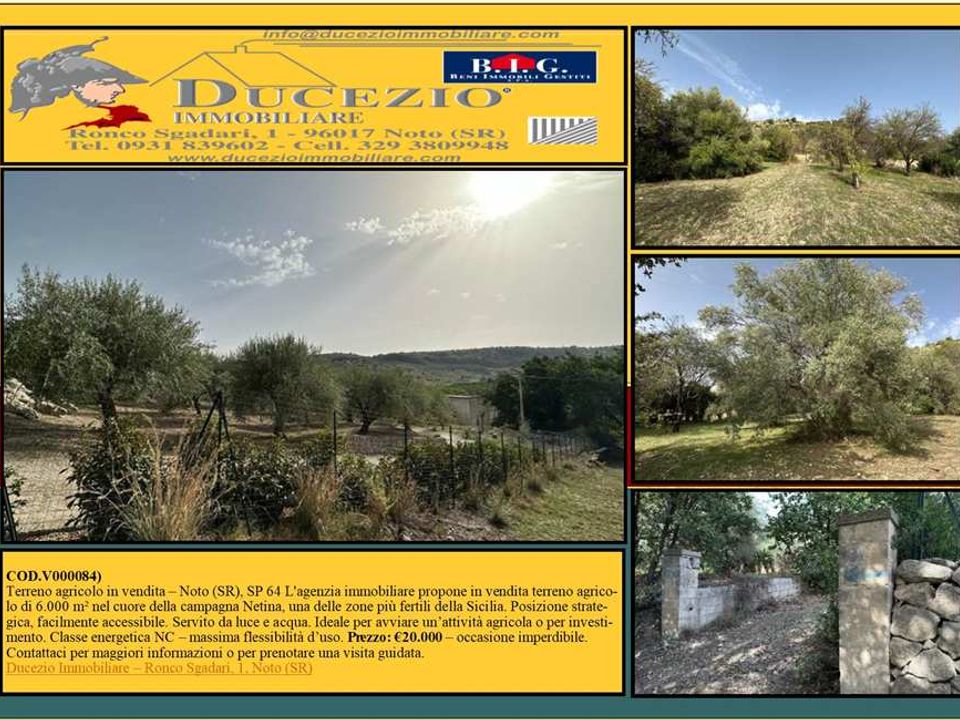 Helårsgrund i Noto, Siracusa - foto 1