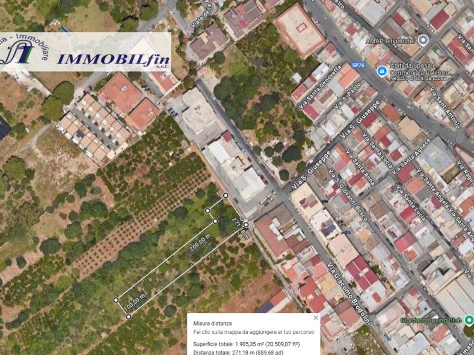 Helårsgrund i Villabate, Palermo - foto 1