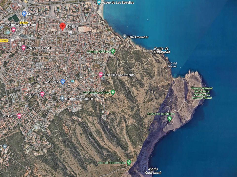 Helårsgrund i Albir, Alicante - foto 1