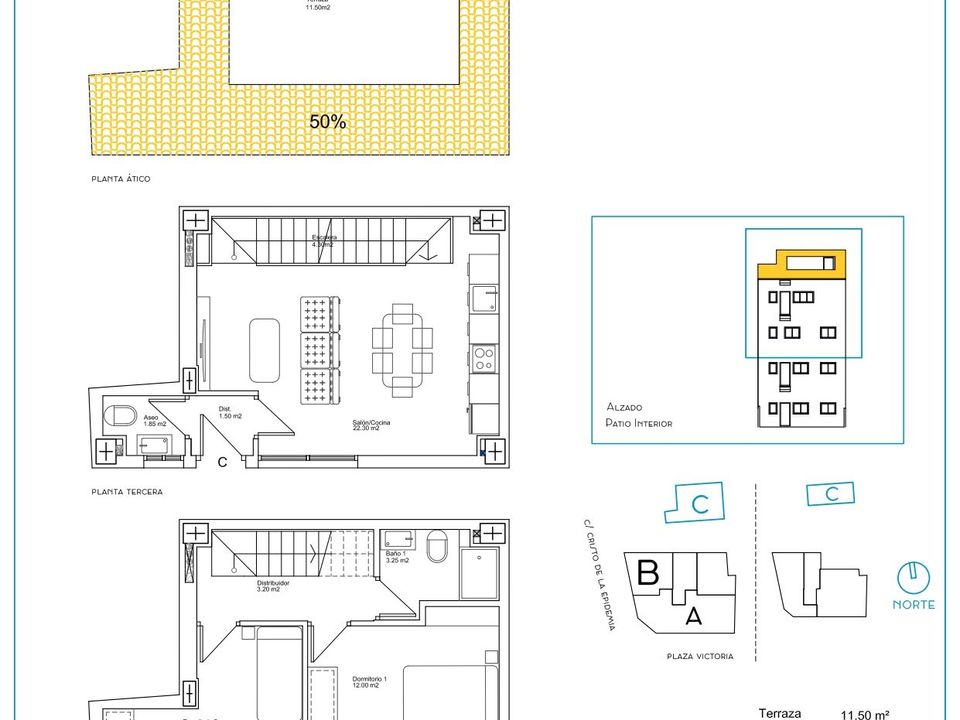 Duplex i Malaga city, Malaga - foto 4