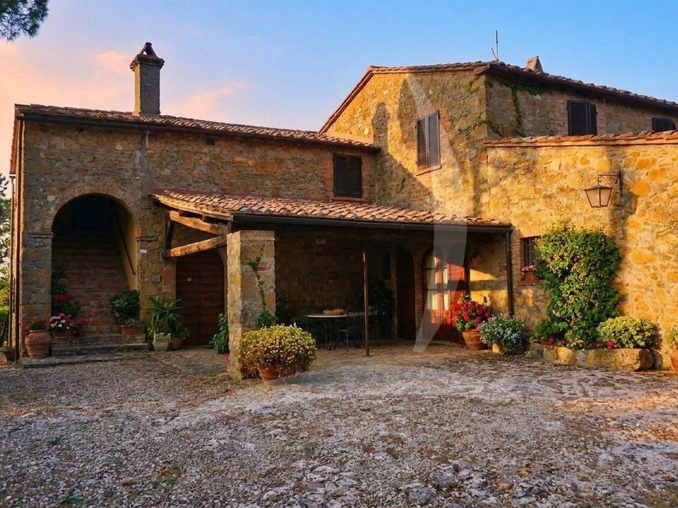 Gårdshus i Pienza, Siena - bilde 1