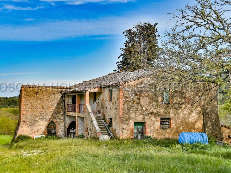 Gårdshus i Trequanda, Siena - bilde 1
