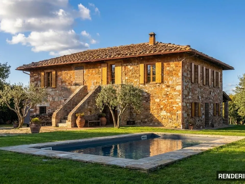 Masia a Asciano, Siena - foto 1