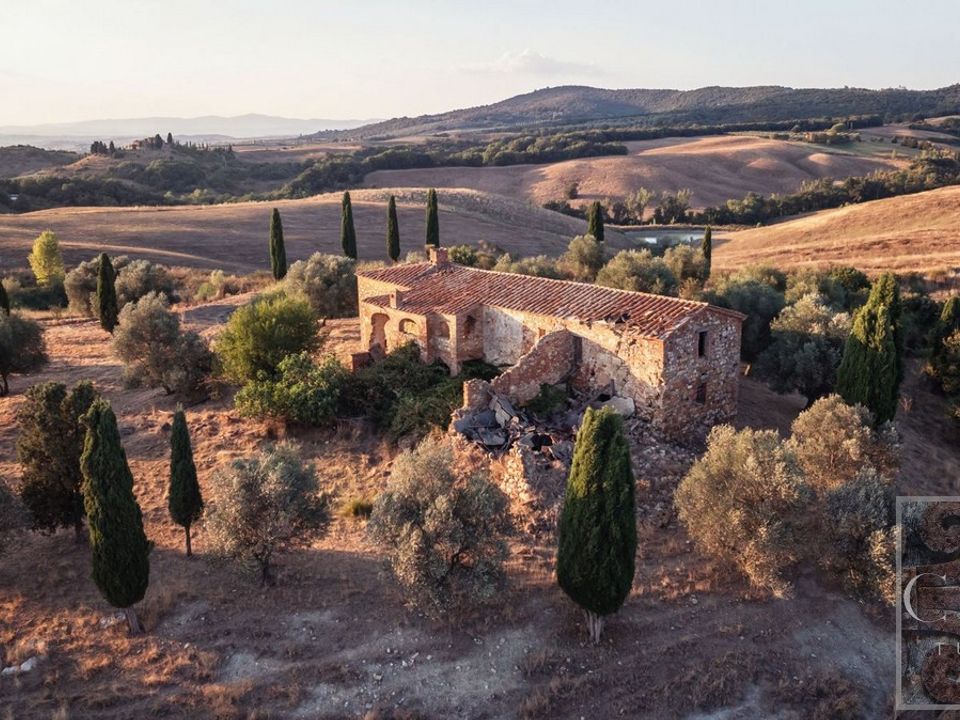 Landejendom i Asciano, Siena - foto 1