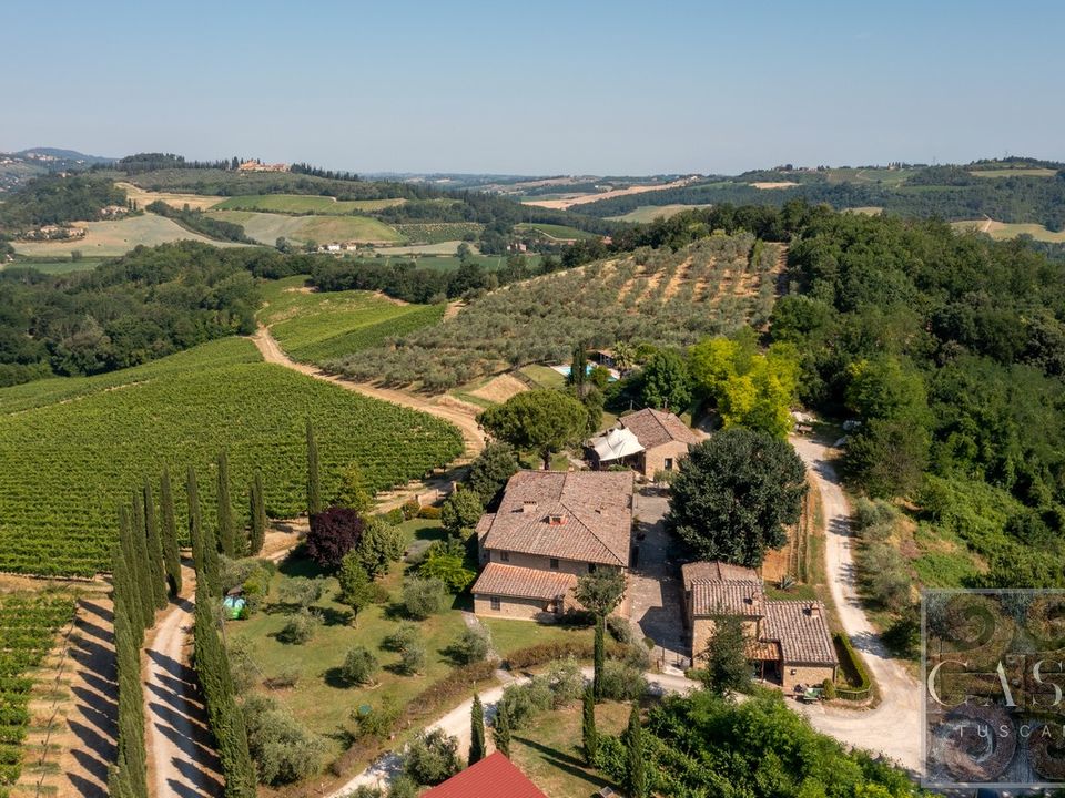 Gård i San Gimignano, Siena - bilde 2