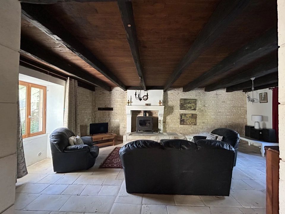 Landsbyhus i Limalonges, Deux-Sevres - bilde 3