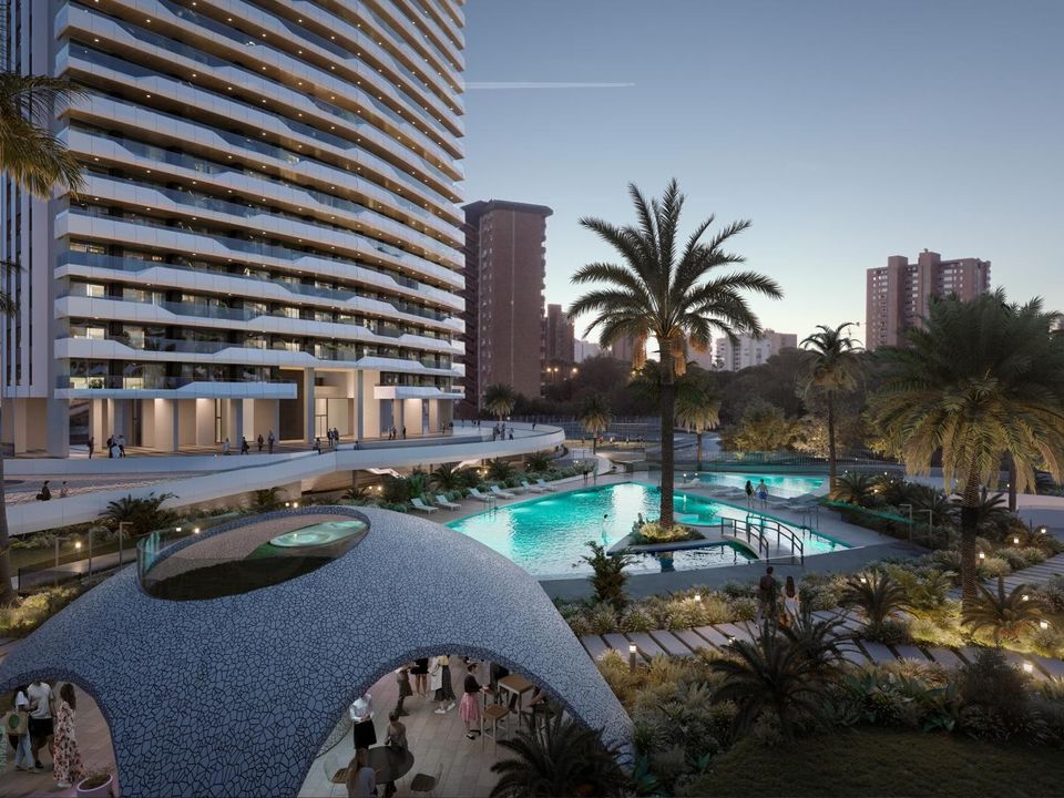 Lejlighed i Benidorm, Alicante - foto 1