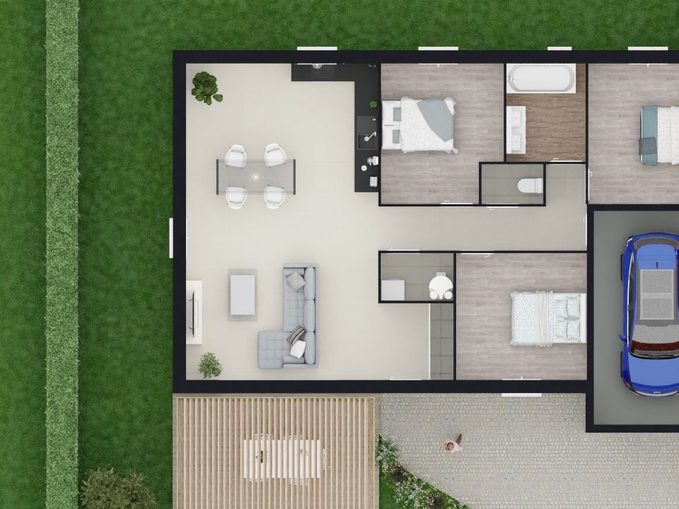 Villa i Les Granges-Gontardes, Drome - bilde 2