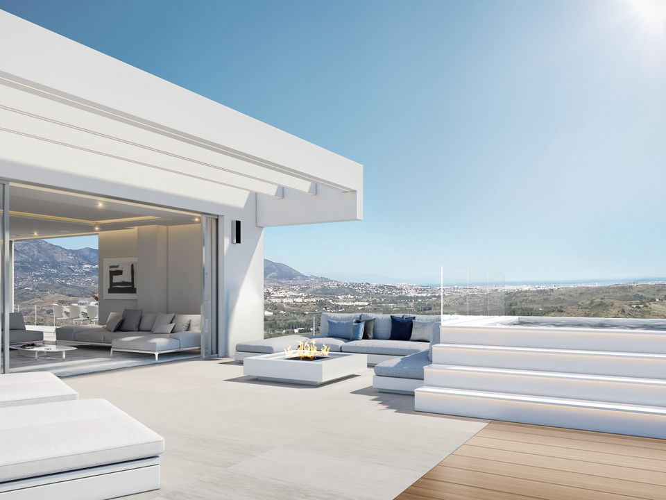 Penthouse i Mijas Costa, Malaga - foto 1