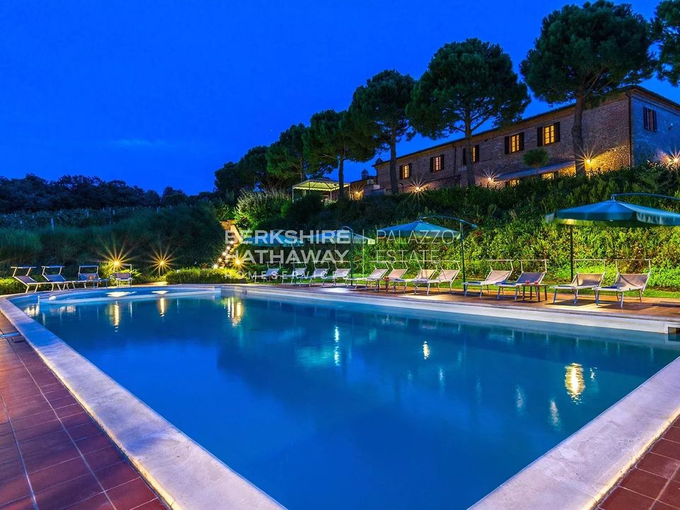 Herregård i Montepulciano, Siena - bilde 2