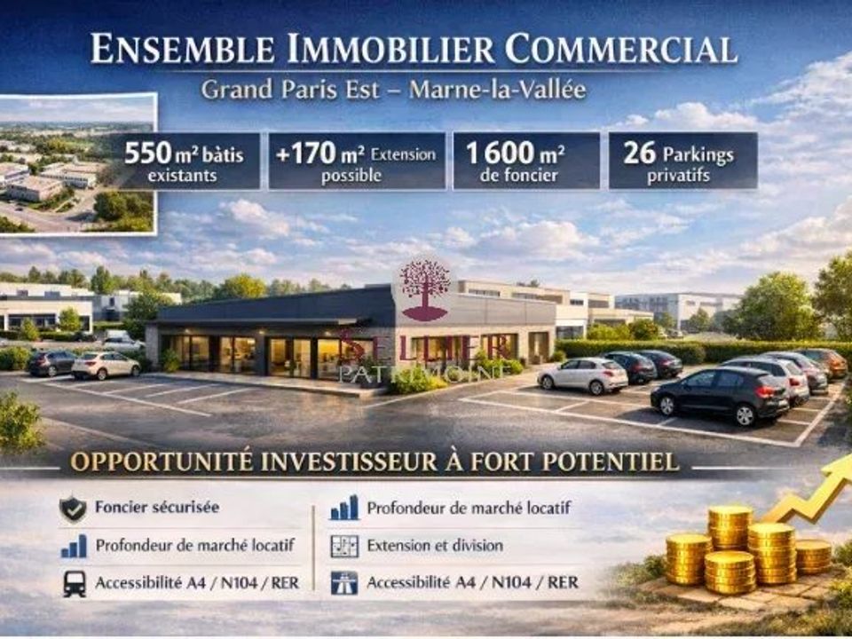 Erhvervsejendom i Émerainville, Seine-et-Marne - foto 1