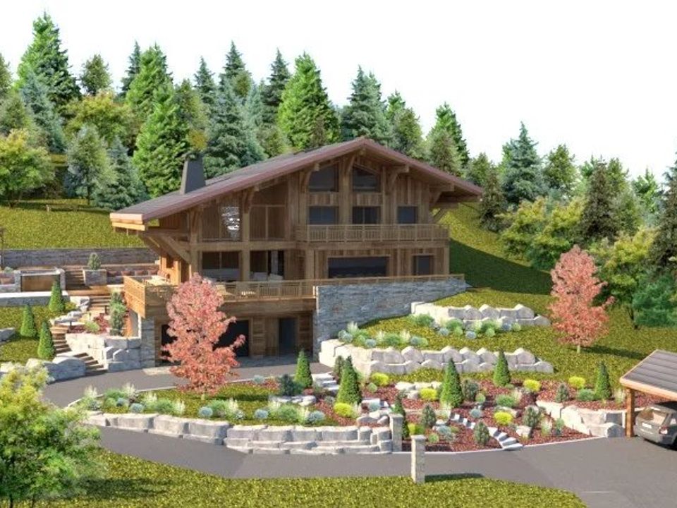 Helårsgrund i Les Gets, Haute-Savoie - foto 1