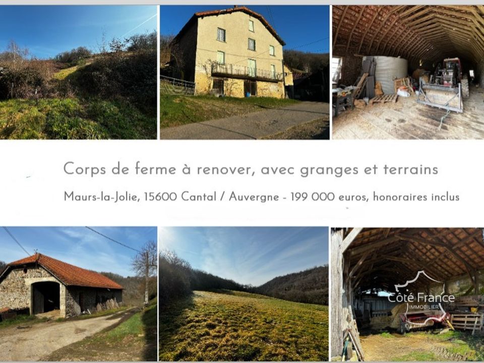 Farm hus i Maurs, Cantal - foto 1