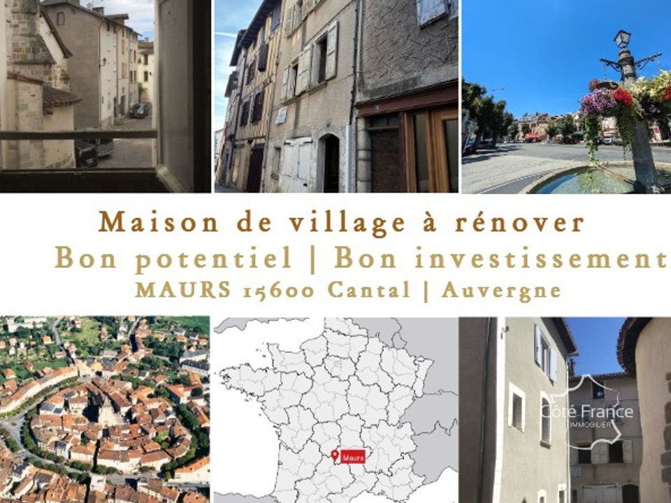 Landsbyhus i Maurs, Cantal - foto 1
