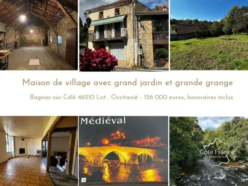 Landsbyhus i Bagnac-sur-Célé, Lot - foto 1