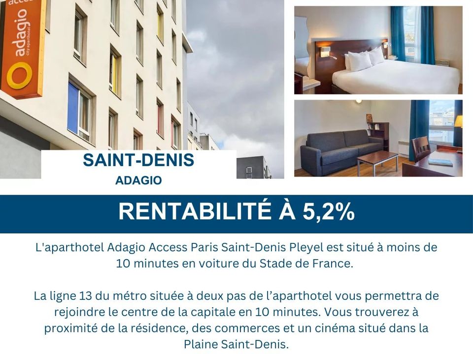 Lejlighed i Saint-Denis, Seine-Saint-Denis - foto 1
