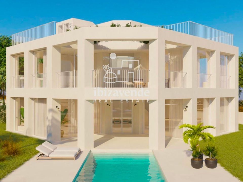 Villa i Santa Eulalia Del Rio, Ibiza - foto 1