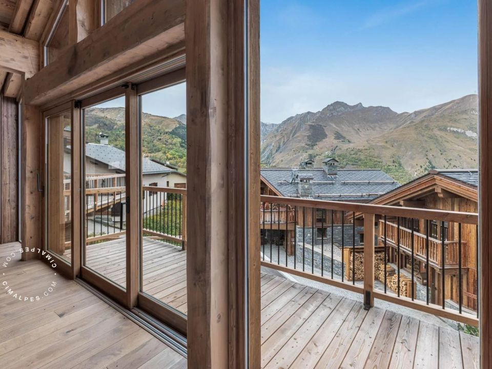 Træhytte i Saint-Martin-de-Belleville, Savoie - foto 1