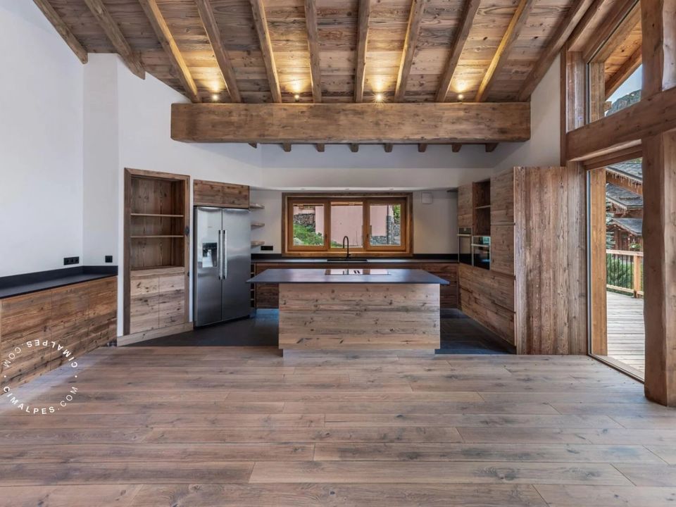 Træhytte i Saint-Martin-de-Belleville, Savoie - foto 4