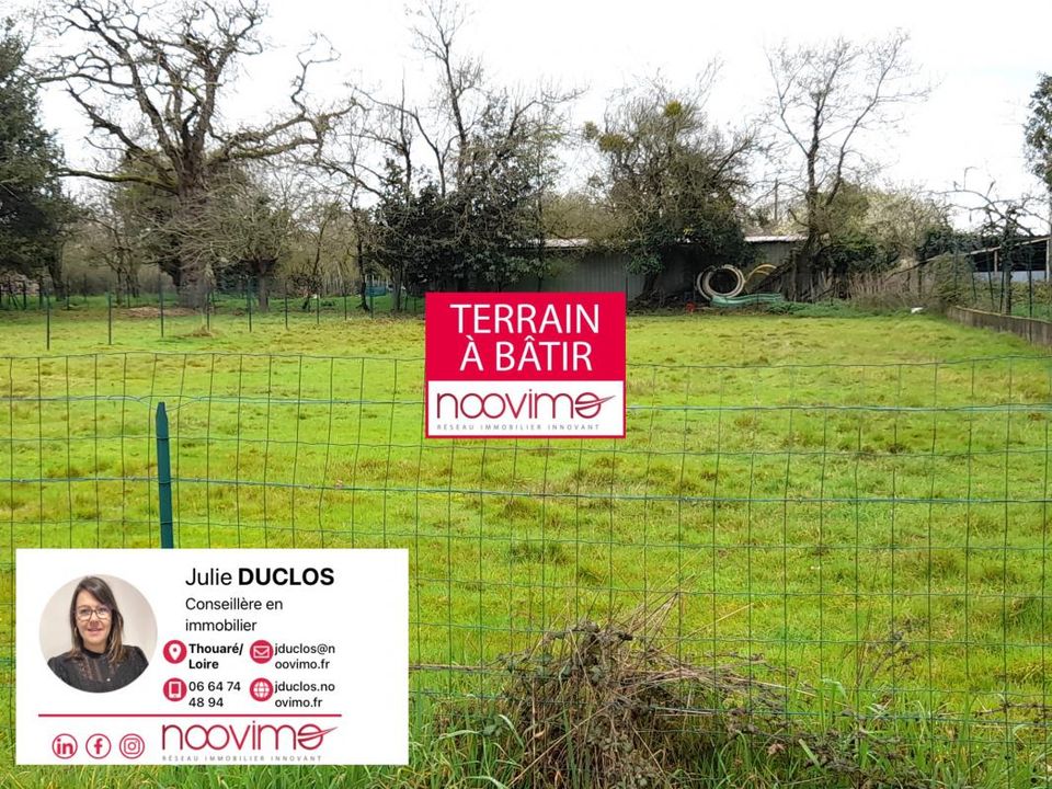 Helårsgrund i Mauves-sur-Loire, Loire-Atlantique - foto 1