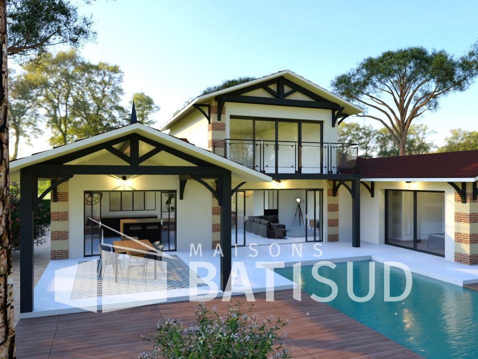 Villa i Sanguinet, Landes - bilde 1