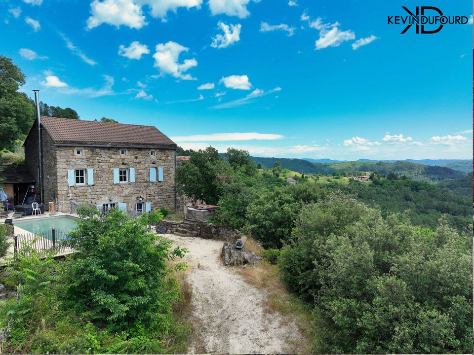 Villa i Saint-Pierre-Saint-Jean, Ardeche - foto 1
