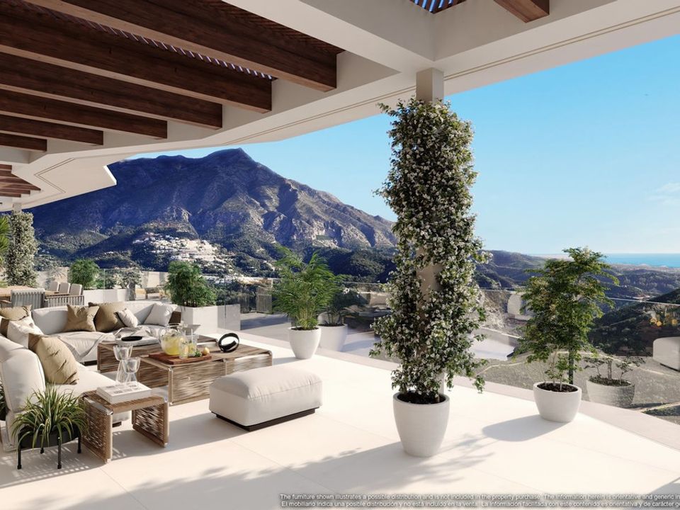 Penthouse i Benahavis, Malaga - foto 4