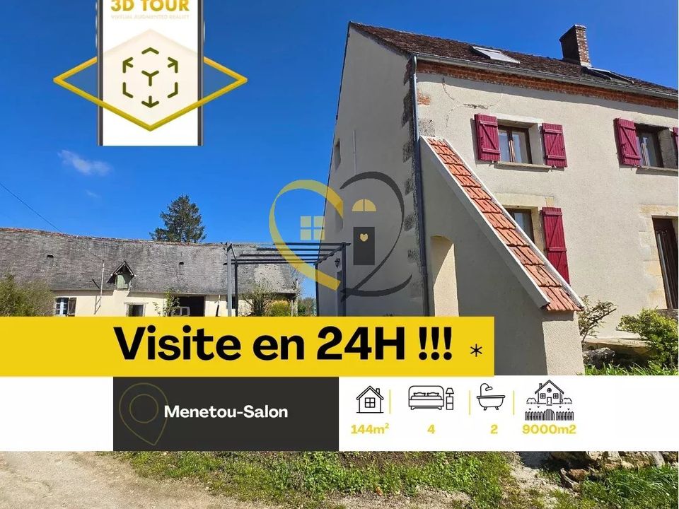 Villa i Saint-Martin-d'Auxigny, Cher - foto 1