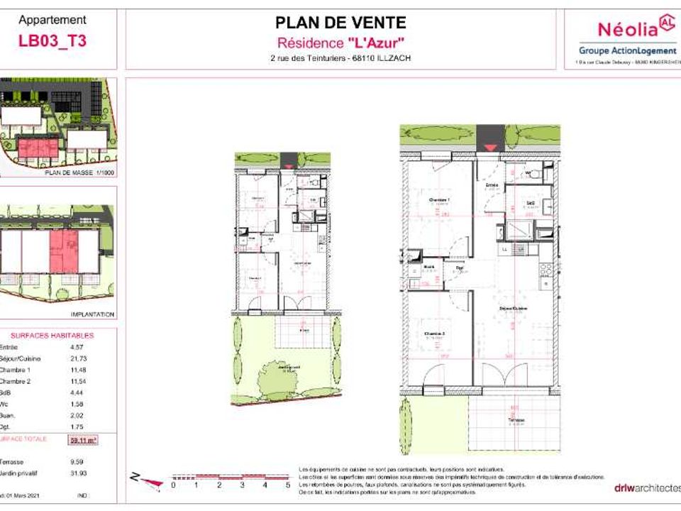 Duplex i Illzach, Haut-Rhin - foto 1