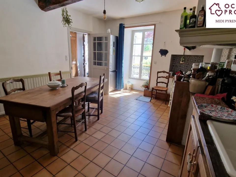 Landsbyhus i Saint-Girons, Ariege - bilde 3