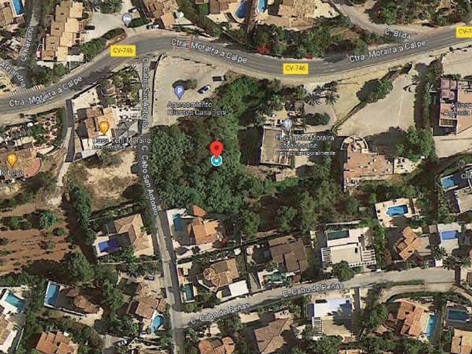 Helårsgrund i Moraira, Alicante - foto 2