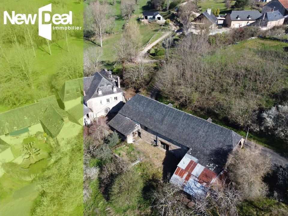 Gårdshus i Saint-Aulaire, Correze - bilde 1