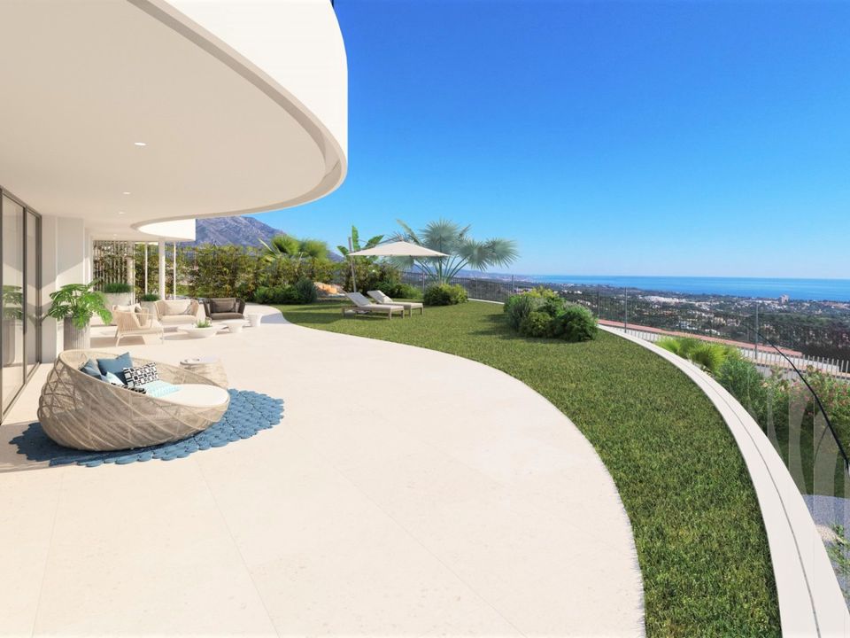 Penthouse i Benahavis, Malaga - foto 1