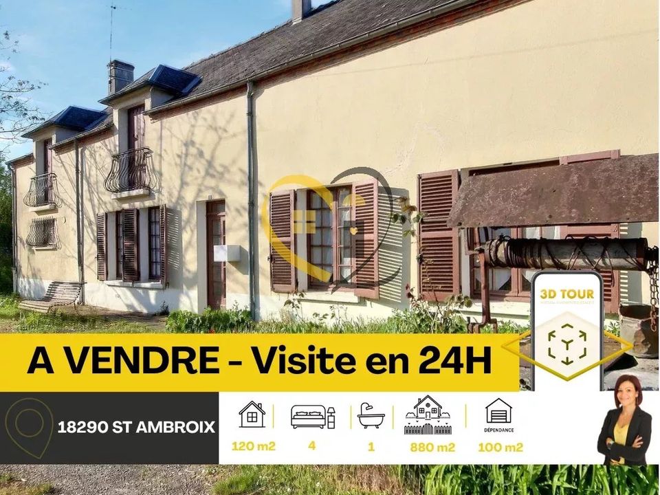 Villa i Saint-Ambroix, Cher - foto 1
