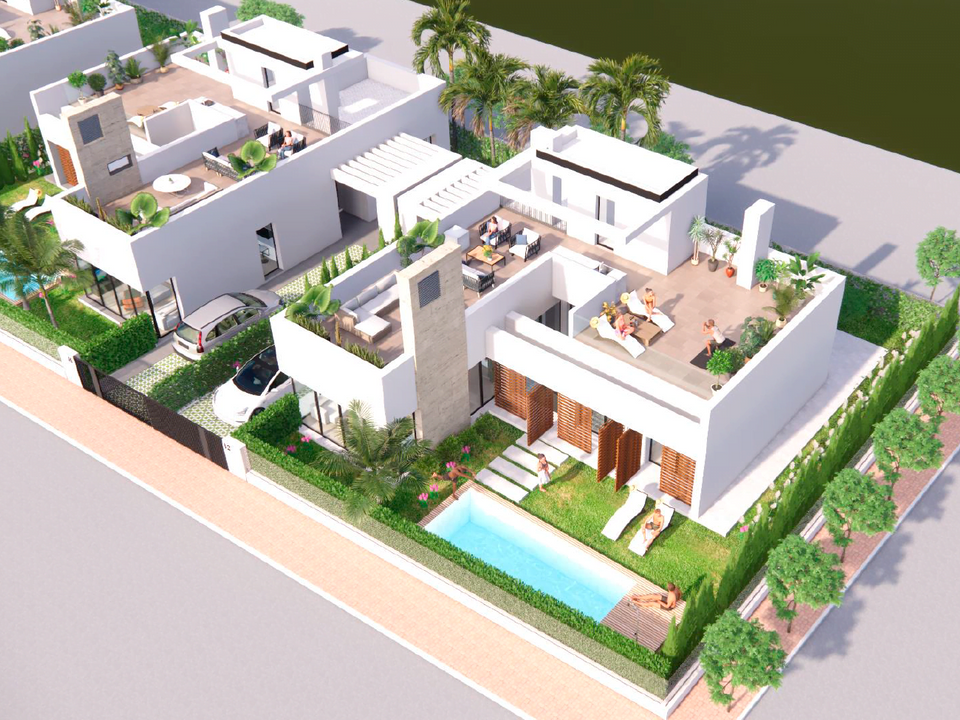 Villa i Torre Pacheco, Murcia - bilde 1