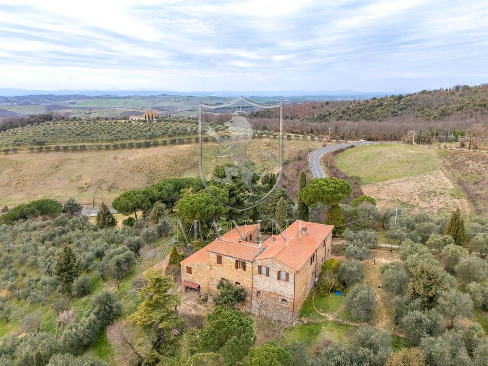 Herregård i Trequanda, Siena - bilde 1