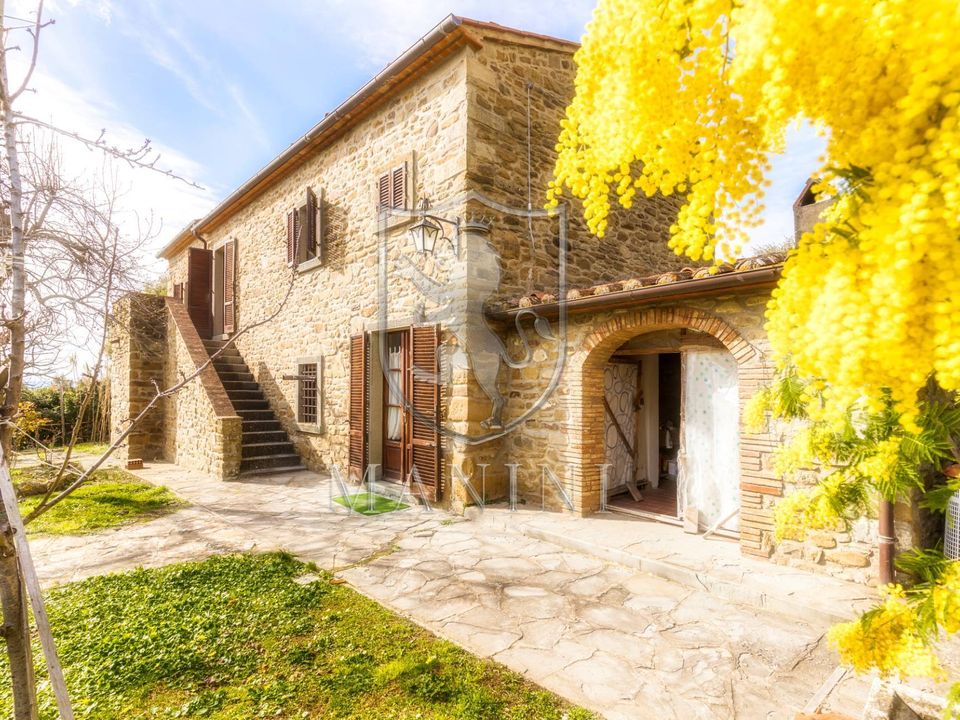 Landejendom i Cortona, Arezzo - foto 1