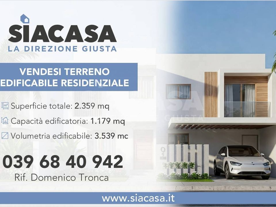 Tomt i Cornate d'Adda, Monza and Brianza - bilde 1