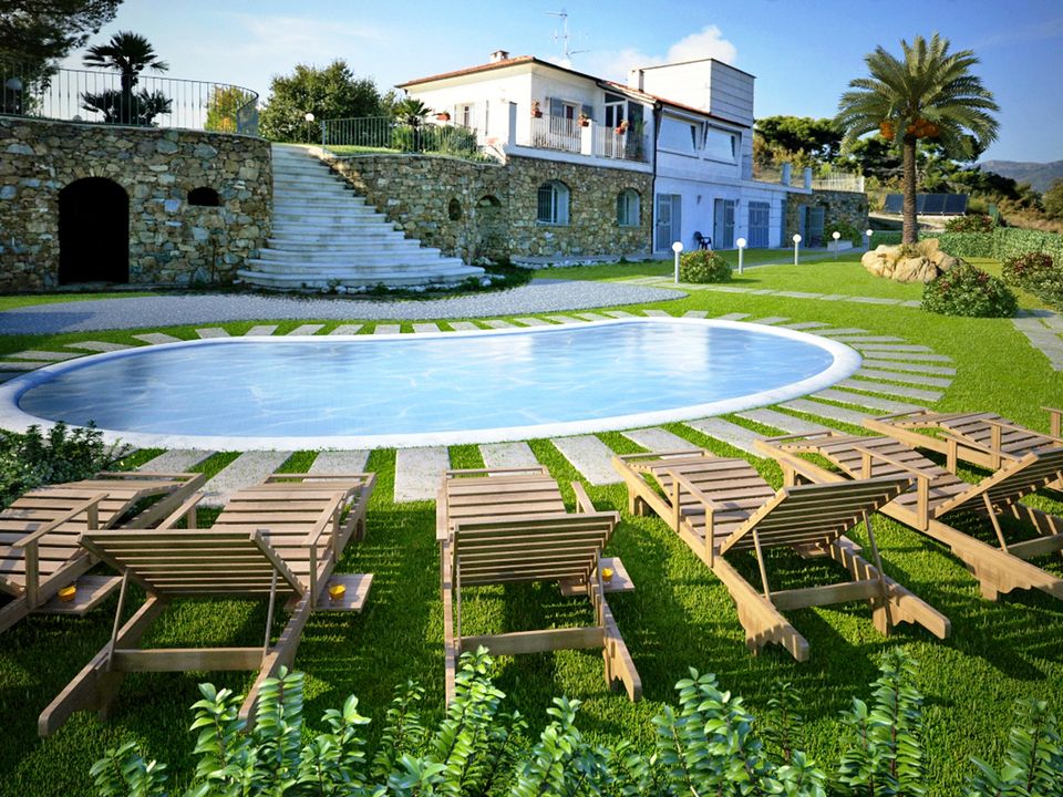 Villa in San Bartolomeo al Mare, Imperia - photo 1