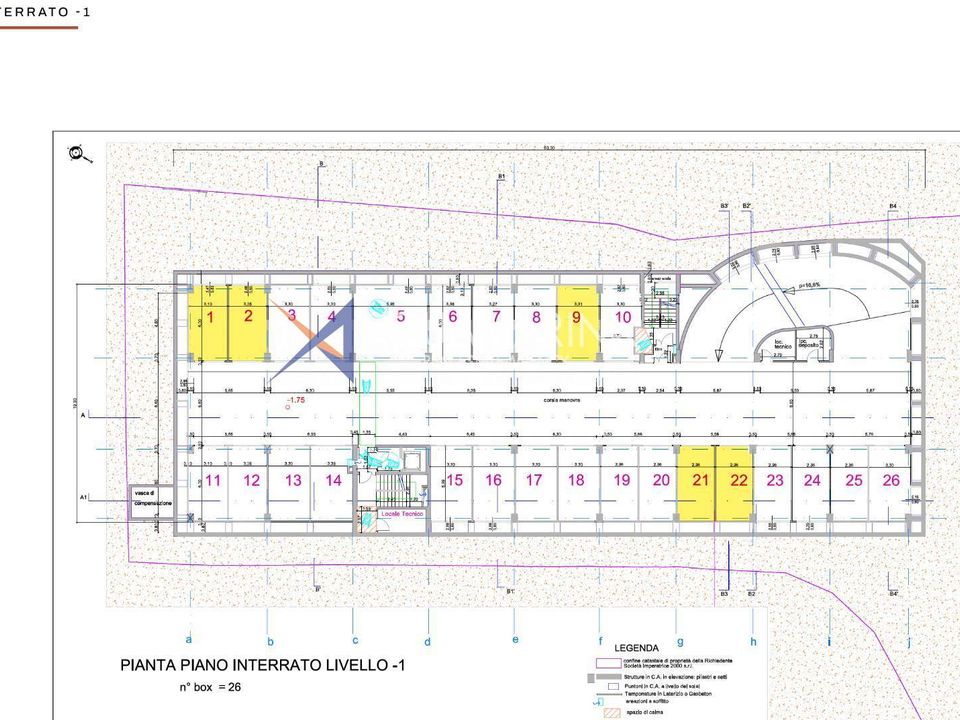 Parkeringsplass i Sanremo, Imperia - bilde 4