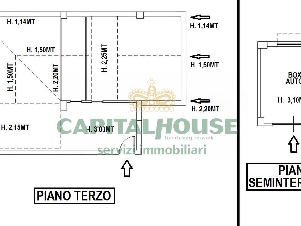 Lejlighed i Portico di Caserta, Caserta - foto 2