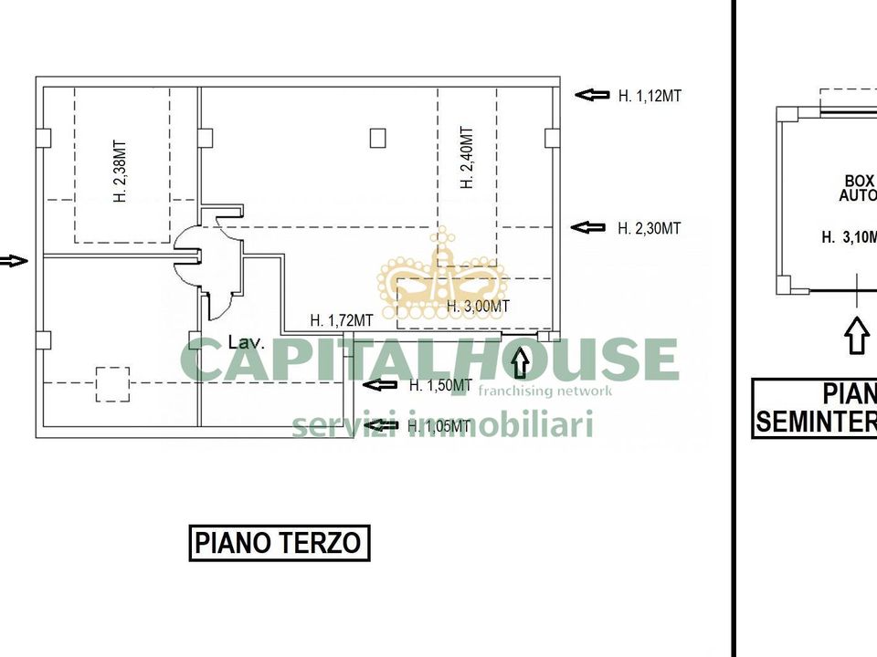 Lejlighed i Portico di Caserta, Caserta - foto 2