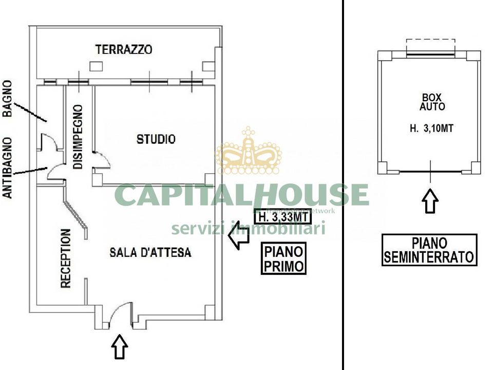 Næringseiendom i Portico di Caserta, Caserta - bilde 2
