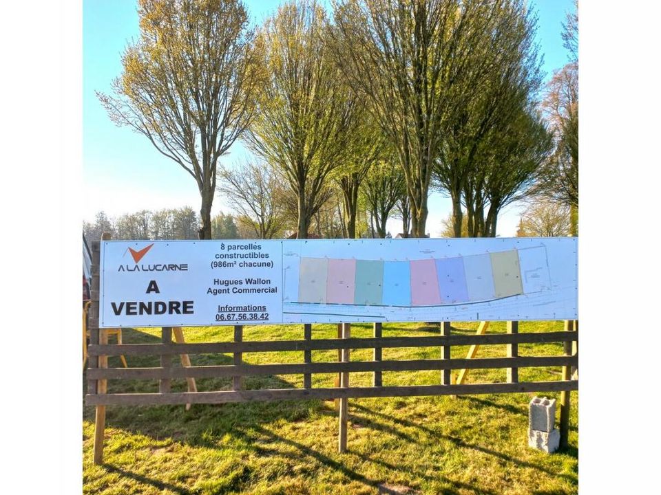 Helårsgrund i Ruisseauville, Pas-de-Calais - foto 1