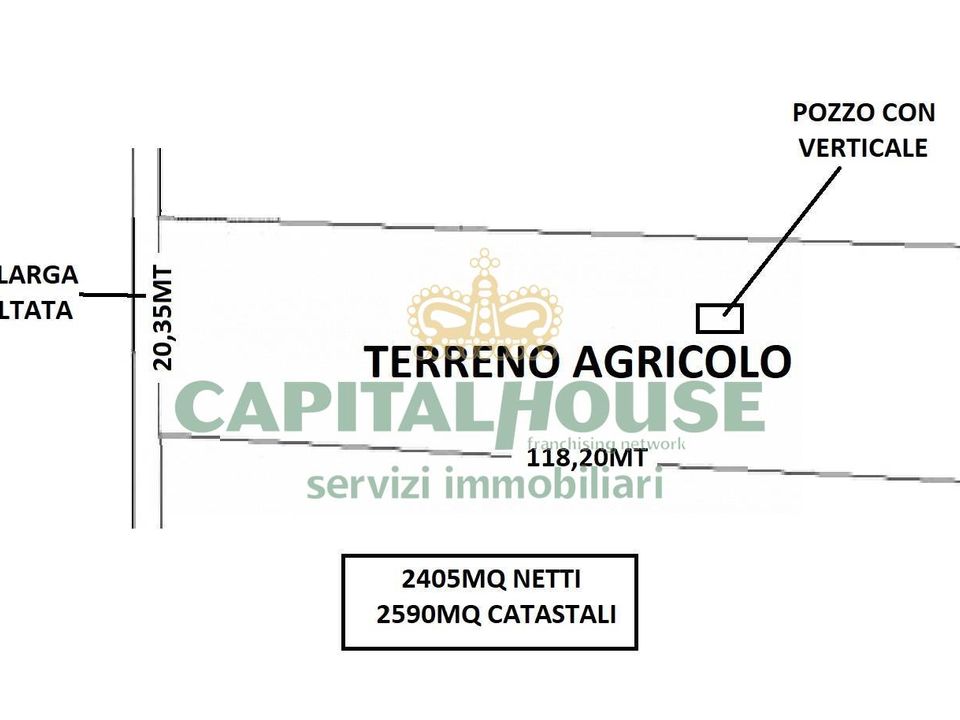 Helårsgrund i Recale, Caserta - foto 2